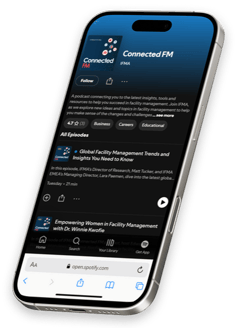 ConnectedFM app on smartphone